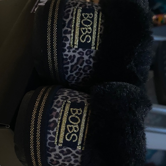 BOBS from Skechers Black Cat Slippers - Picture 3 of 4